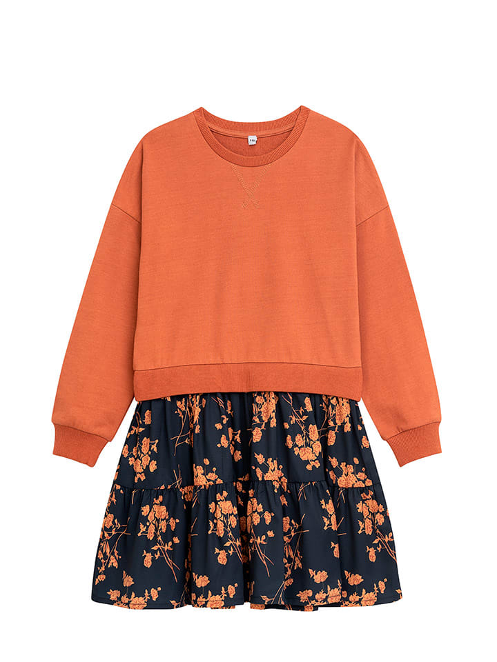 

Платье до колена Danamade, цвет orange/schwarz