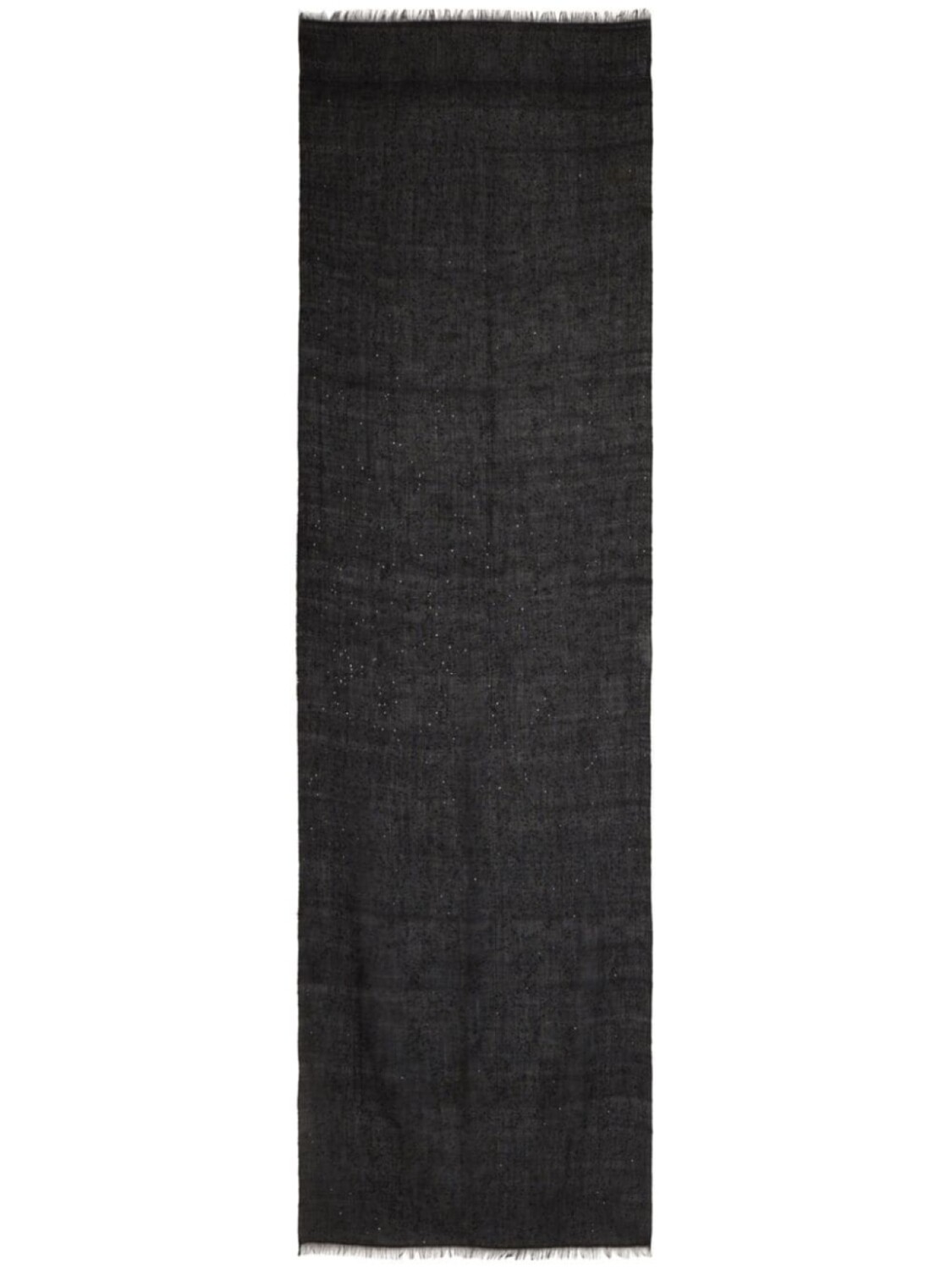 

Brunello Cucinelli шарф с пайетками, черный