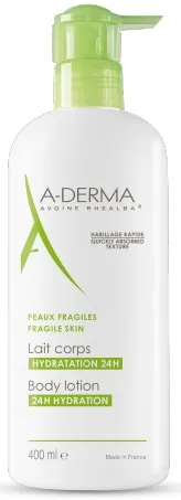 

A-Derma Les Indispensables Увлажняющее молочко для тела 400 мл Aderma