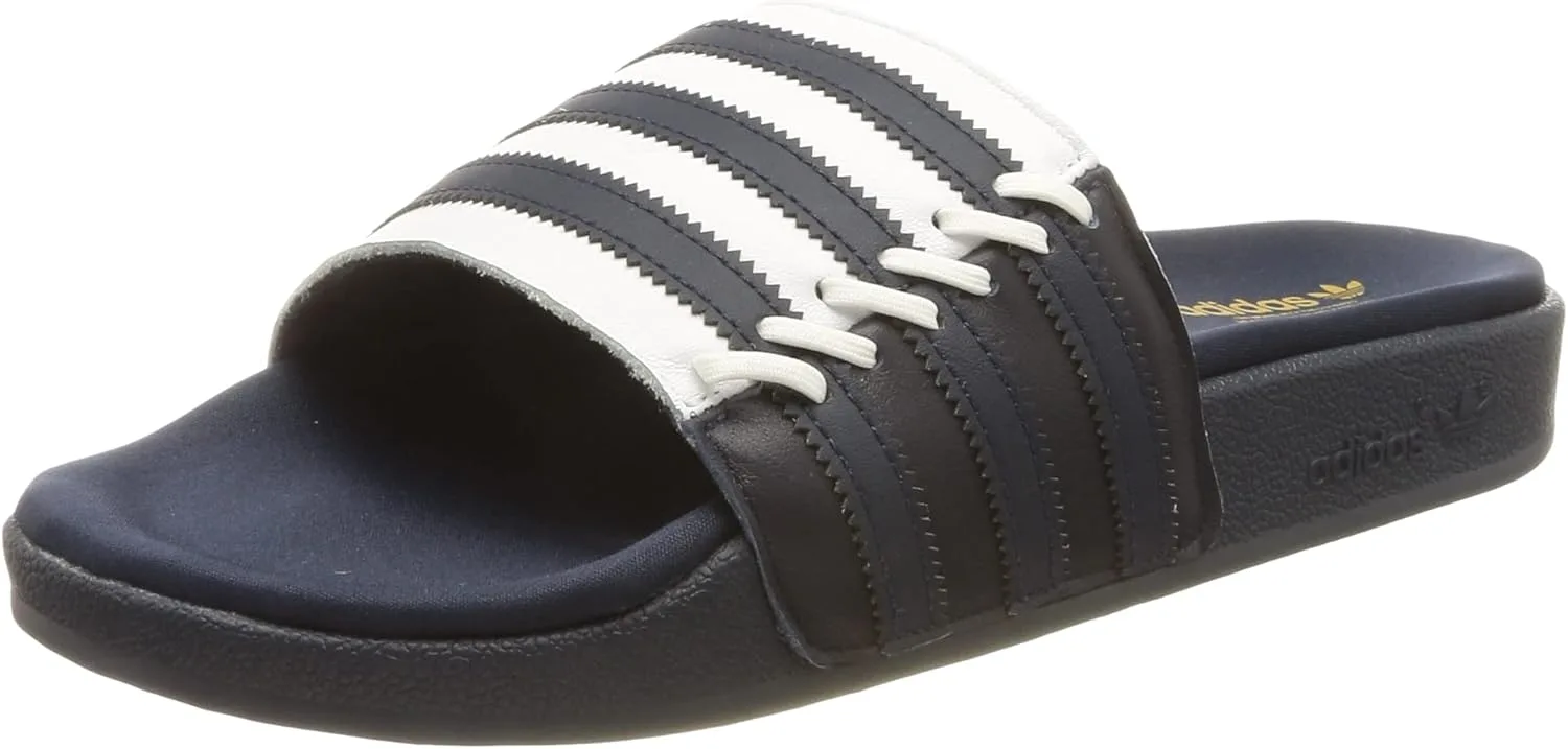 Мужские шлепанцы Adidas Voloomix, белый/темно-синий