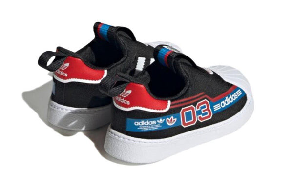 Кроссовки оригиналы суперзвезда Adidas, черный — фото 4