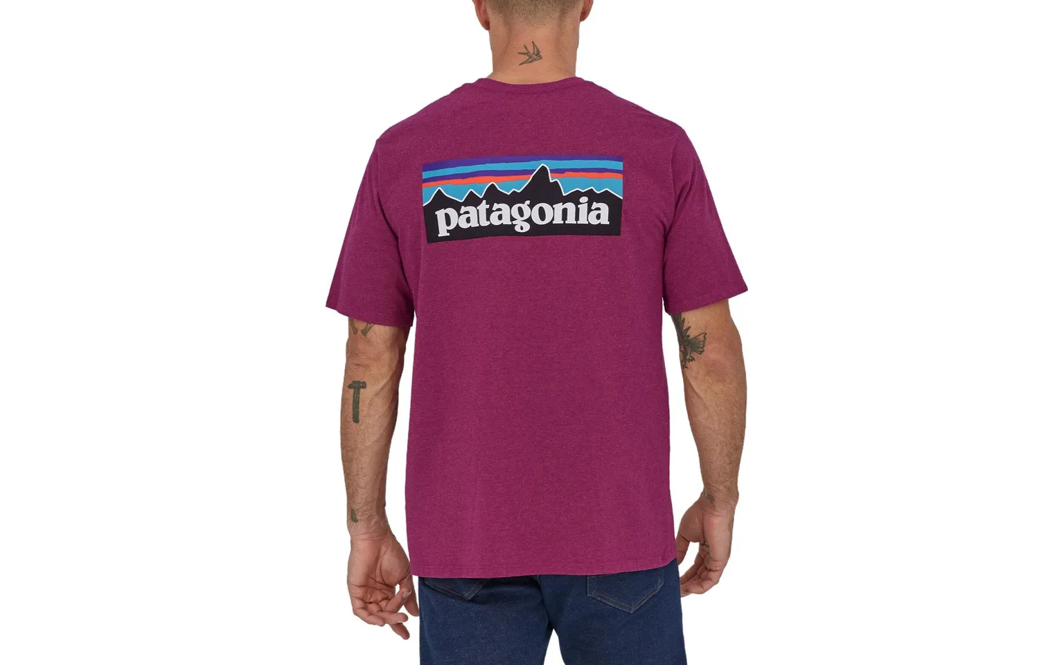 Футболка Responsibili-Tee Patagonia, Red/STPI