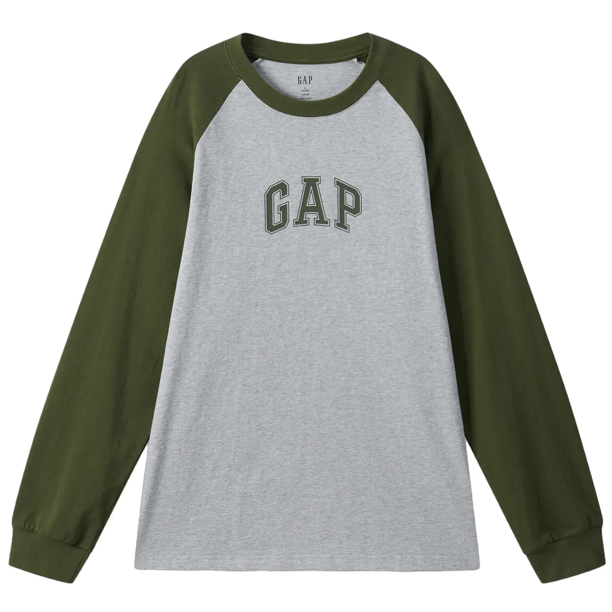 Футболка Unisex Crew Neck GAP, айвори белый — фото 3