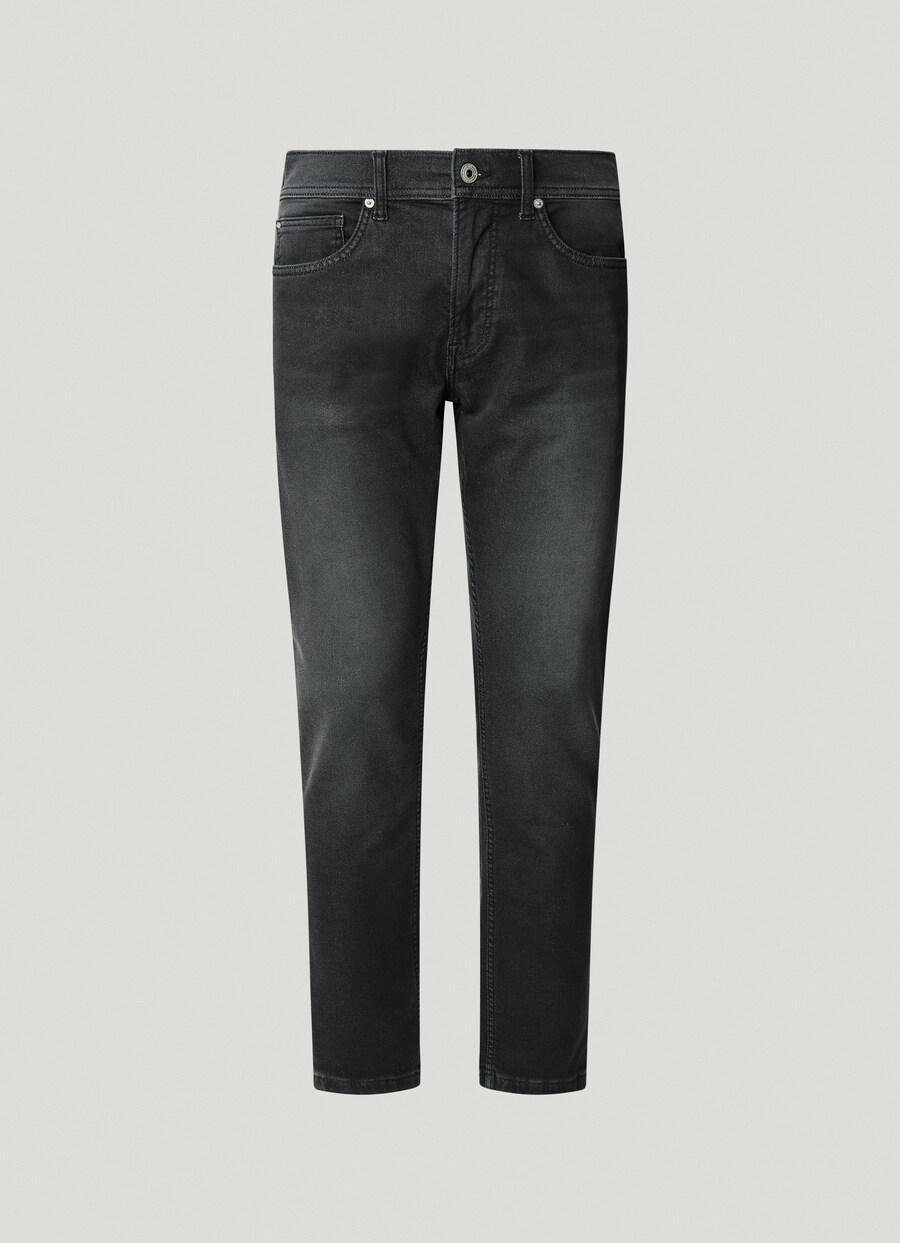 

Облегающие джинсы Pepe Jeans Gymdido, черный деним