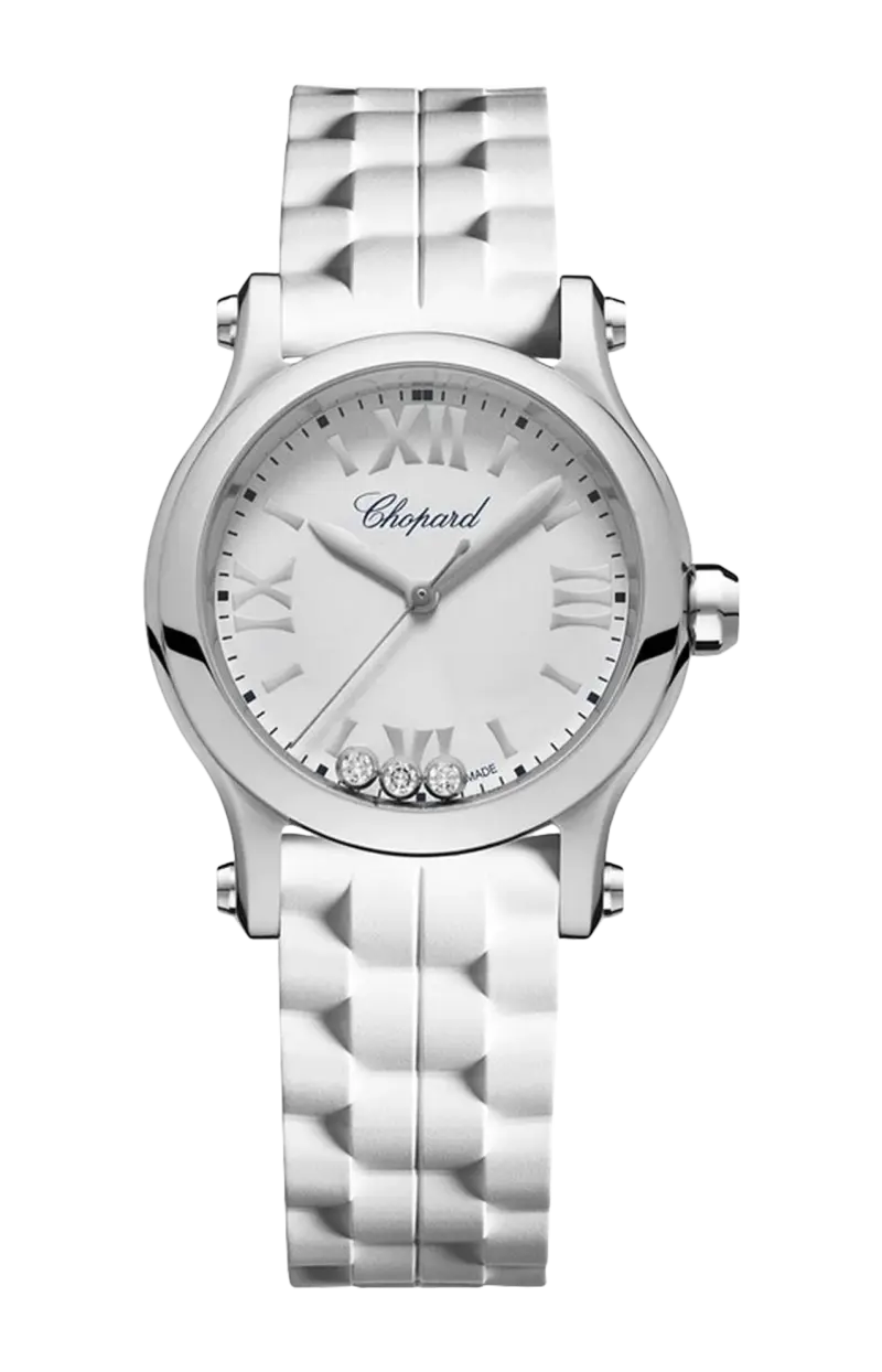 

Happy sport 30 мм, кварц, lucent steel, бриллианты - 278590-3001 CHOPARD