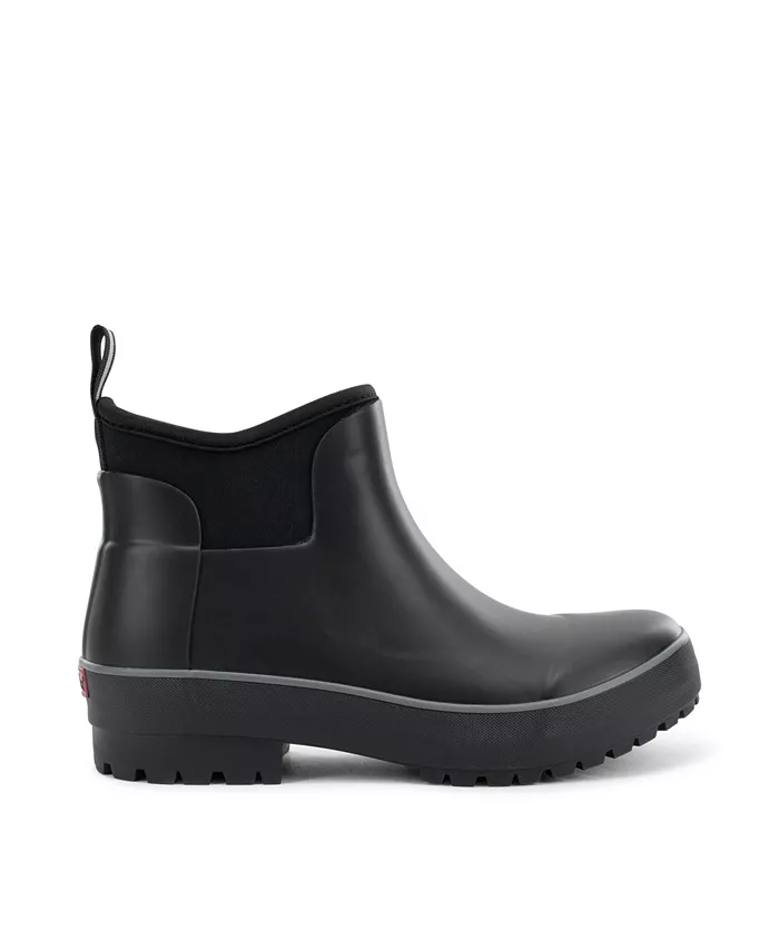 Повседневные неопреновые дождевые ботинки до щиколотки Everyday Neoprene Ankle Rain Boot Chooka, черный