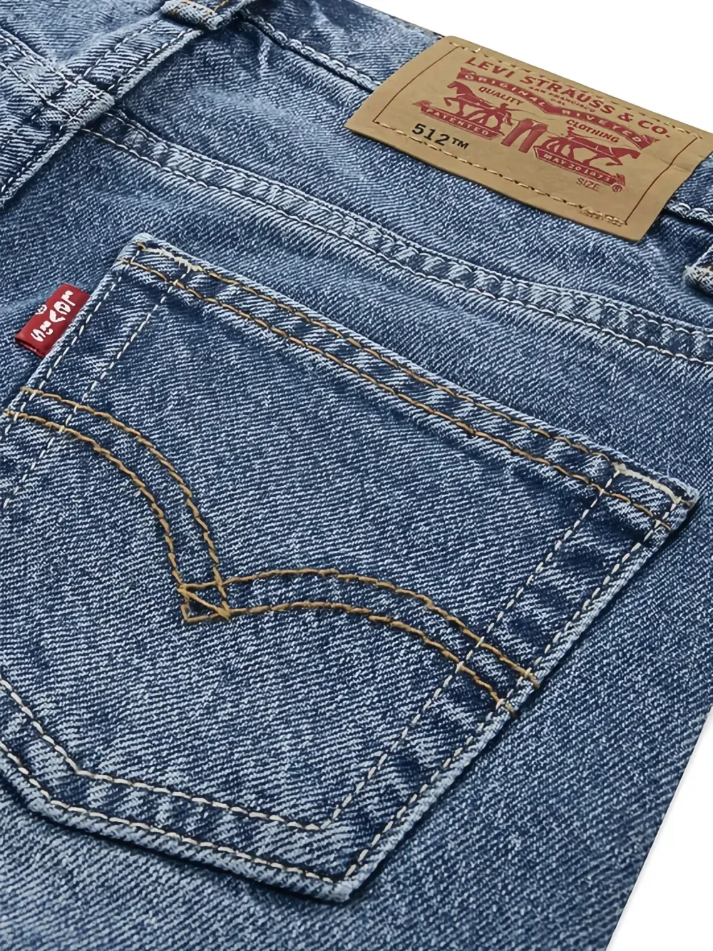 Джинсы прямого кроя Levi'S Kids, синий — фото 3
