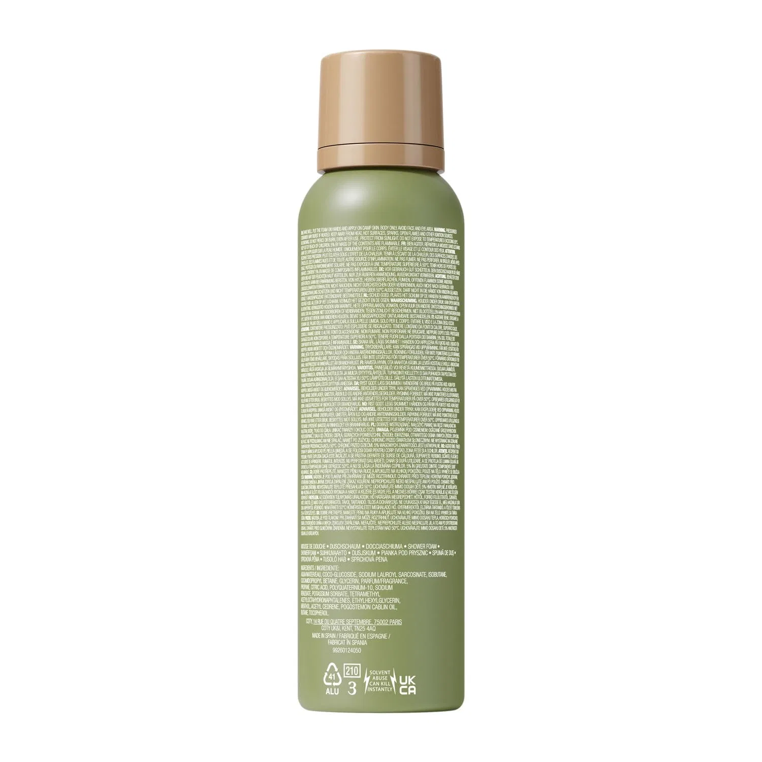 Ароматическая пена для душа «Inspired Nature» от Mexx Mexx