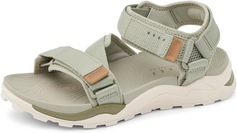 

Мужские повседневные спортивные сандалии REEF Cross Shore, регулируемые ремешки, поддерживающая стелька, противоскользящая подошва, черные, размер 7