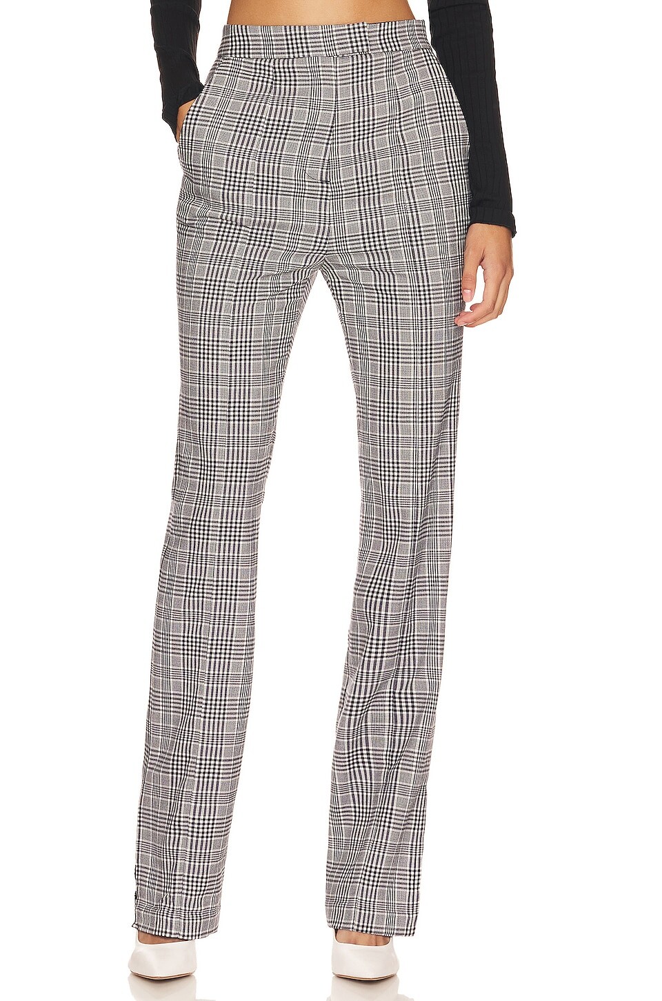 

Брюки Lovers and Friends Patton, цвет Black White Check