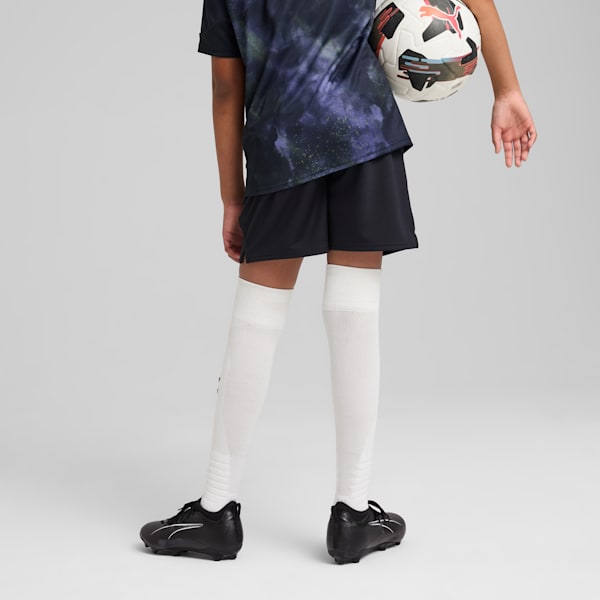 Футбольные шорты для больших детей Puma X Christian Pulisic, синий — фото 4