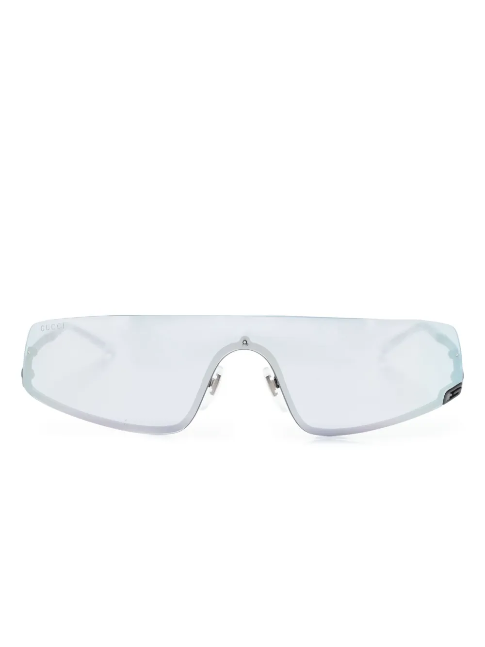 

Солнцезащитные очки с декором Square-G Gucci Eyewear, черный