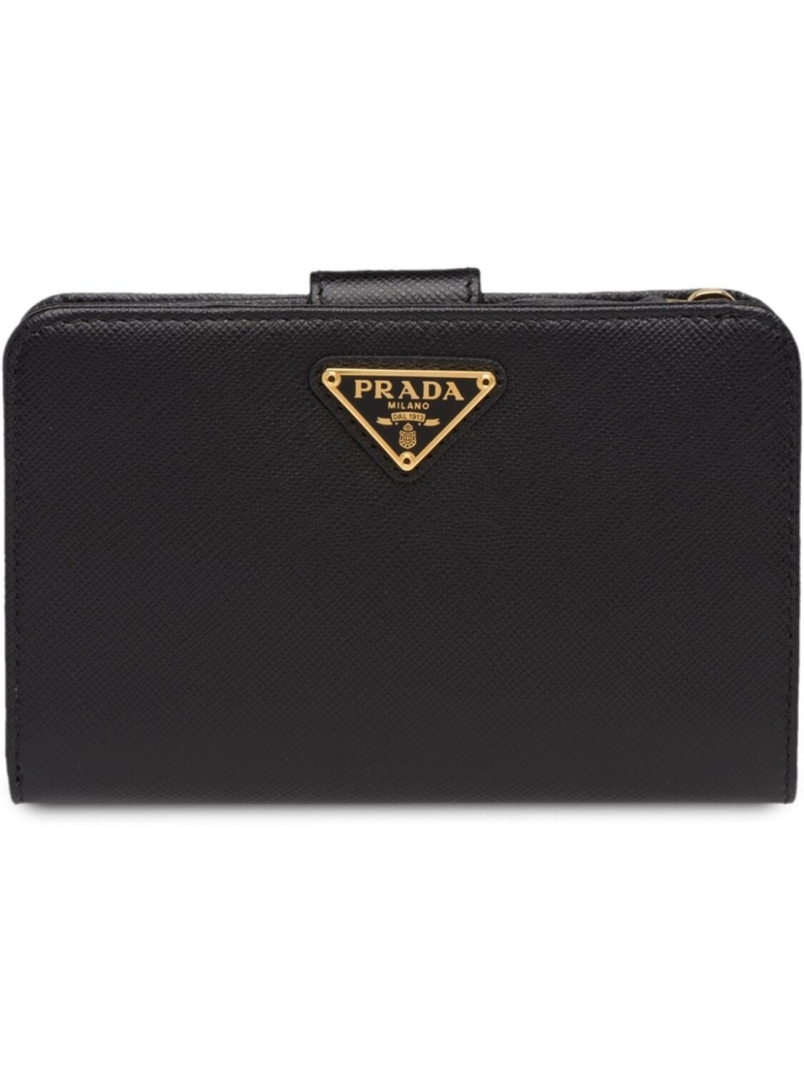 

Prada кошелек среднего размера, черный