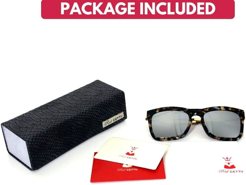 

Дизайнерские солнцезащитные очки Edge I-Wear ручной работы из ацетата, квадратная форма, защита от УФ-излучения UV 400 CR39, в подарочной упаковке EDGEIWEAR