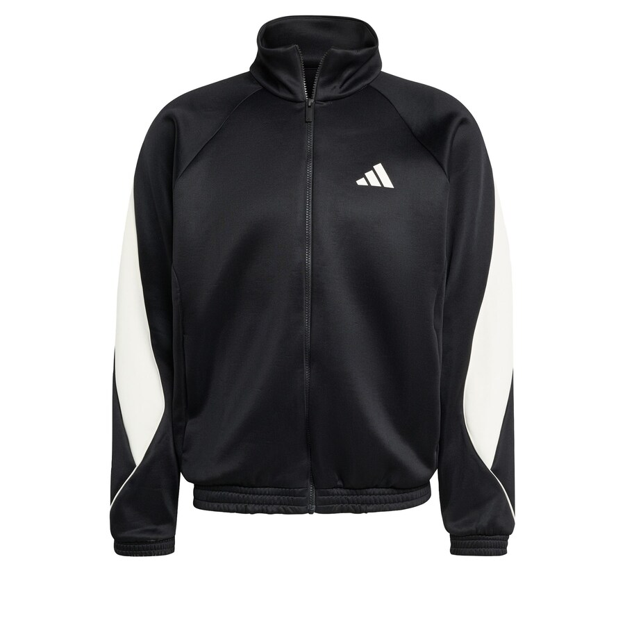 

Спортивная толстовка с капюшоном на молнии ADIDAS SPORTSWEAR Stadium, черный