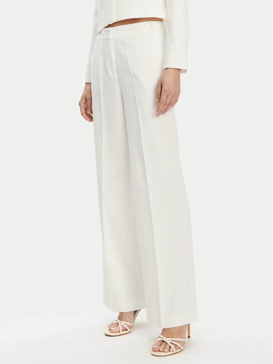 

Брюки из ткани wide leg Masda 2 T2508.146 Tatuum, экрю