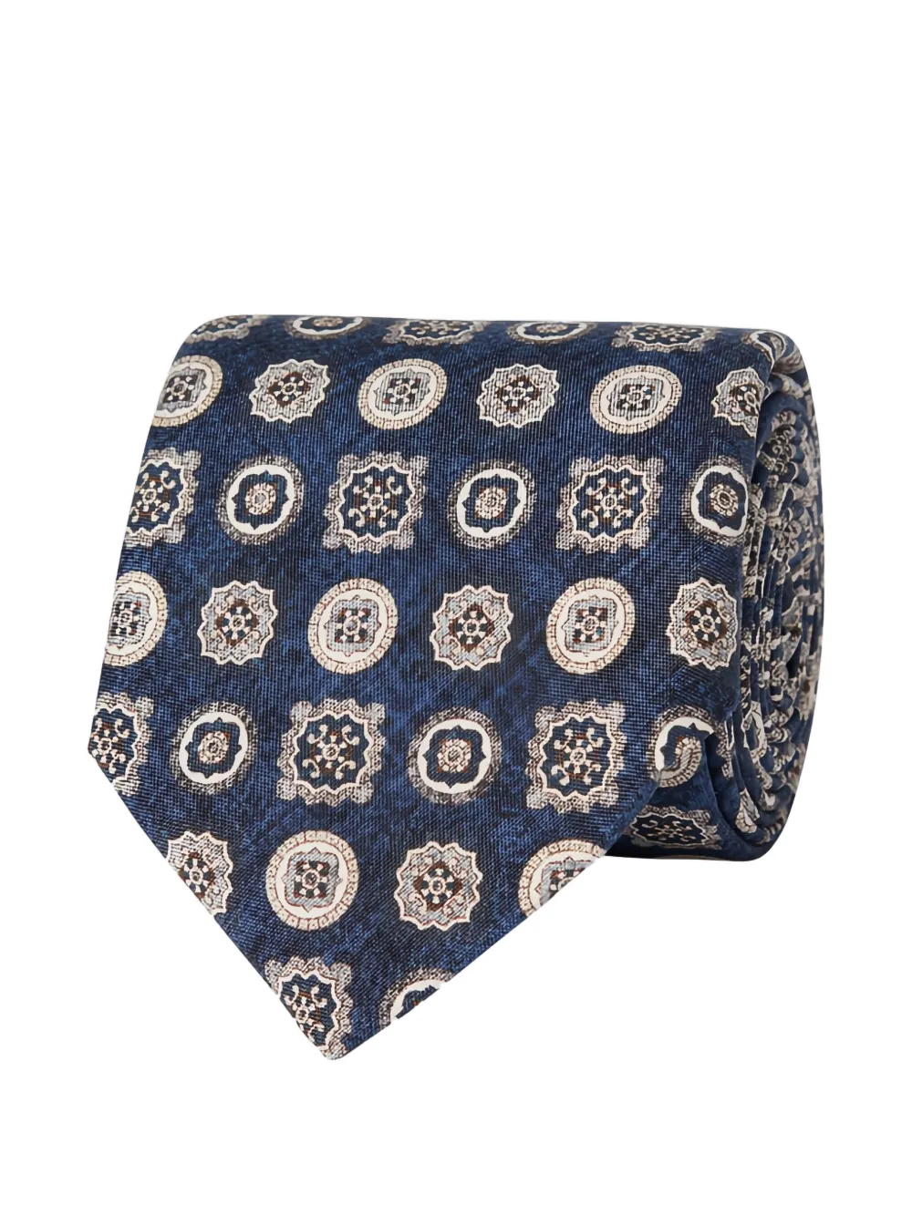 

Галстук с рисунком Ascot, синий