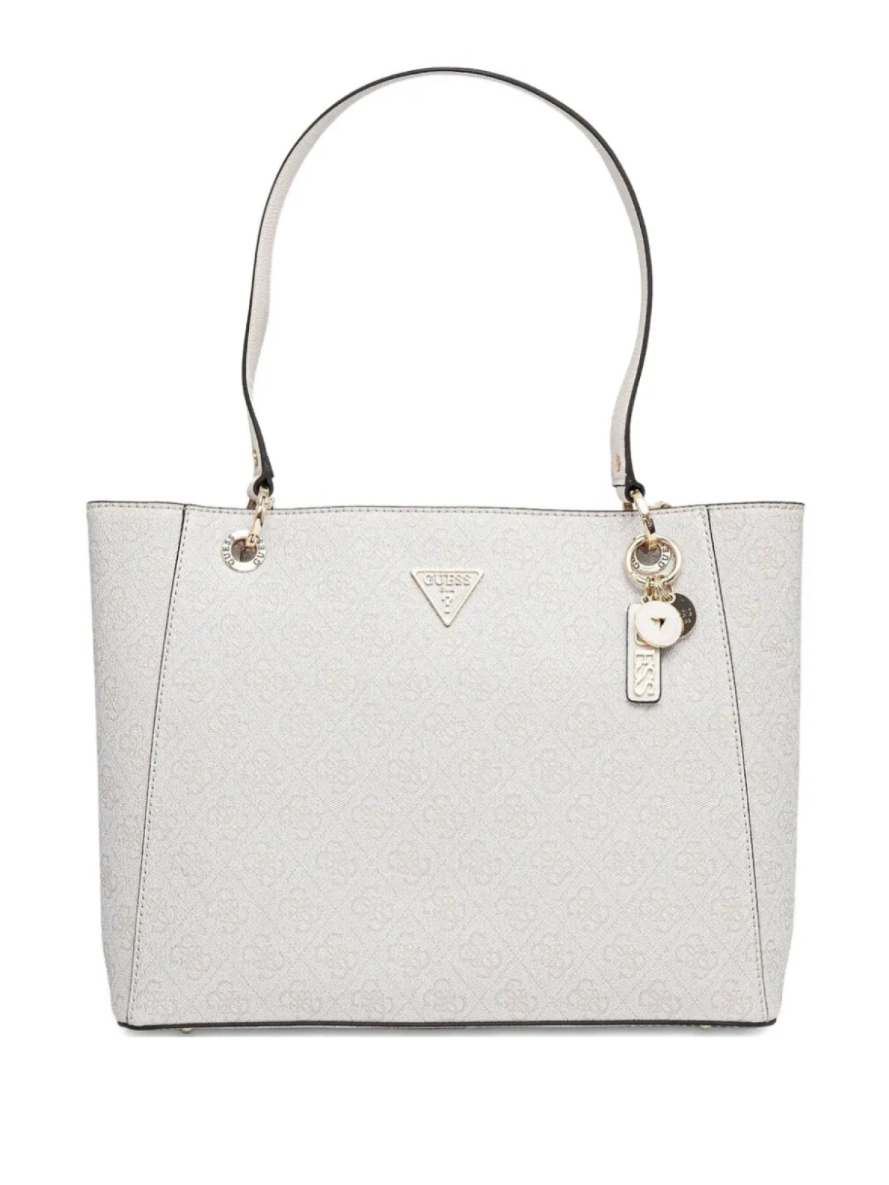 

GUESS USA сумка-тоут с тисненым логотипом, белый