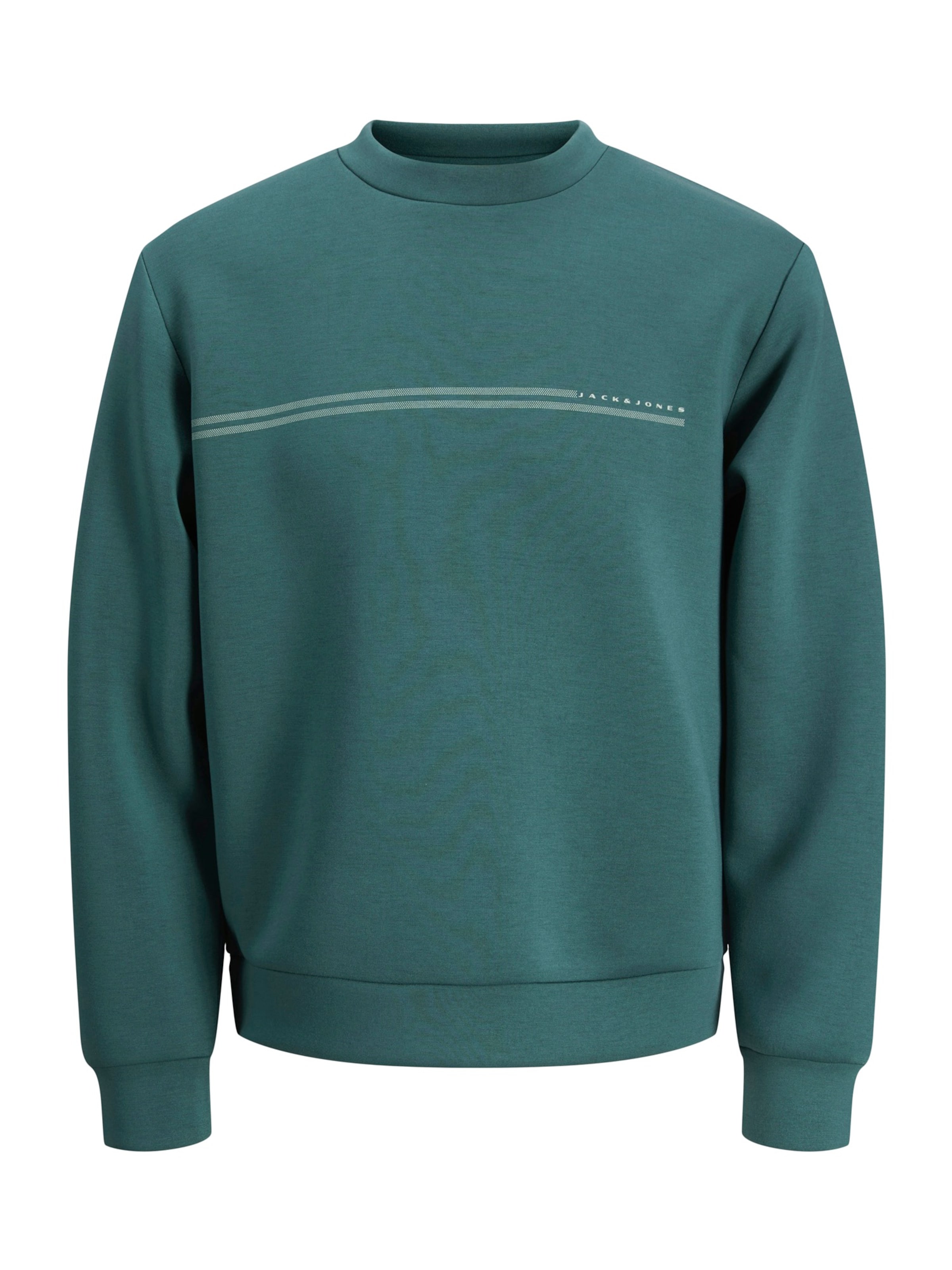 

JACK & JONES Свитшот 'JCOFUSION' в цвете Cyan Blue, Синий, JACK & JONES Свитшот 'JCOFUSION' в цвете Cyan Blue