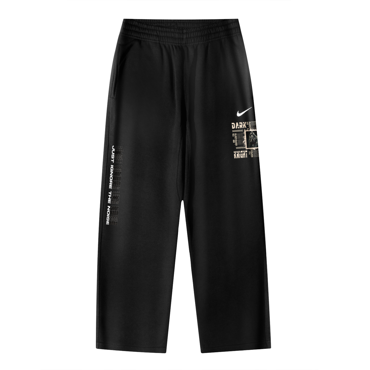 

Nike Клубные брюки AS OH Pant Swoosh NF вязаные спортивные штаны Unisex черные