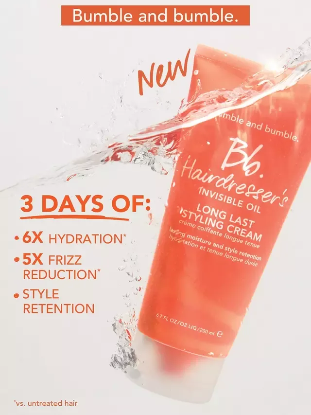 Крем для укладки волос Hairdresser's Invisible Oil Long Last Styling Cream, 200 мл Bumble and bumble — фото 2