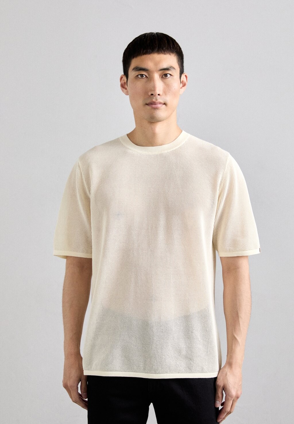 

Базовая футболка PAYTON TEE rag & bone, кремовый