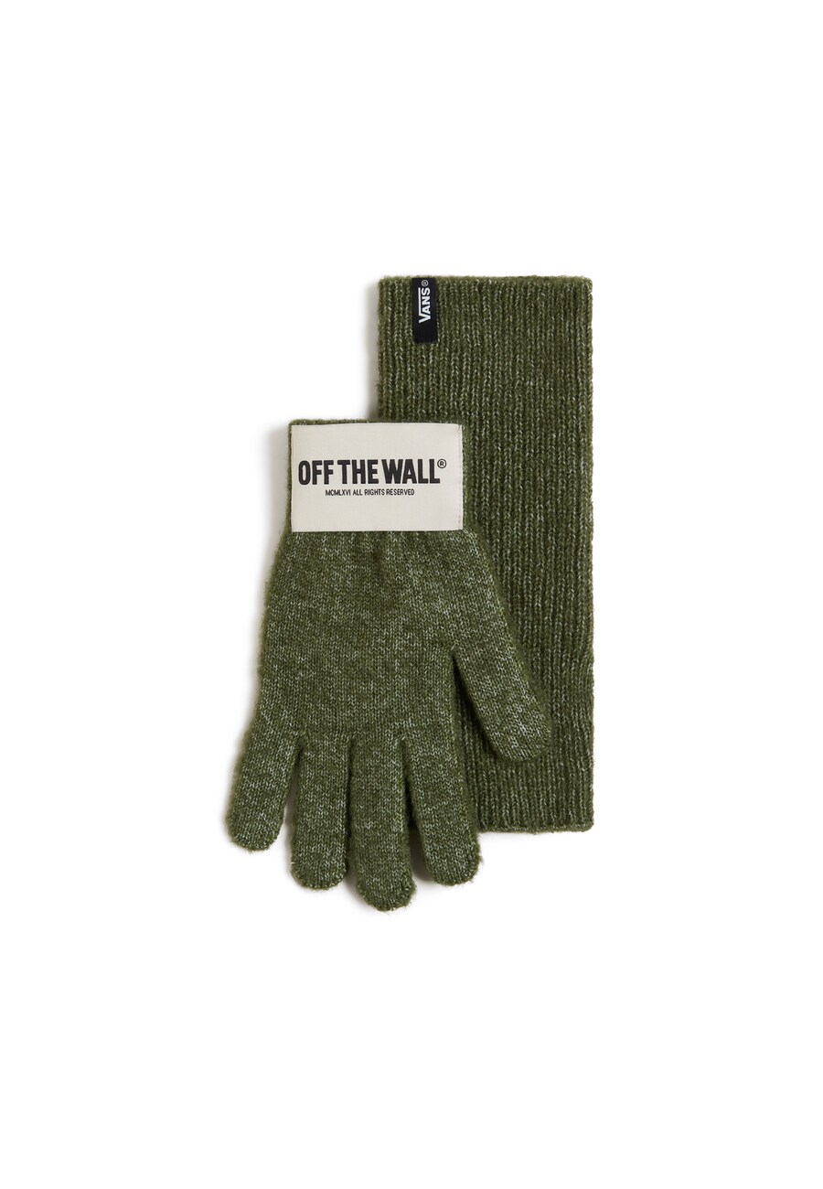 

Перчатки с закрытыми пальцами VANS Off The Wall, темно-зеленый
