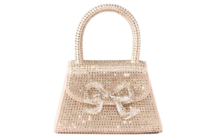 

Self-portrait Self Portrait шелковая сумка через плечо, кроссбоди, женская сумочка Extra Mini Gold