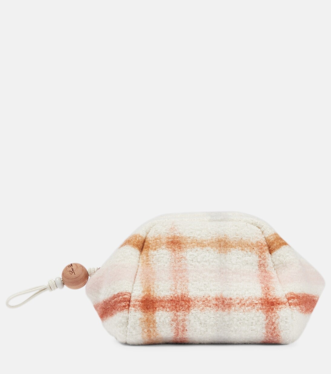 

Небольшой клатч Puffy из кашемира и шелка Loro Piana, разноцветный