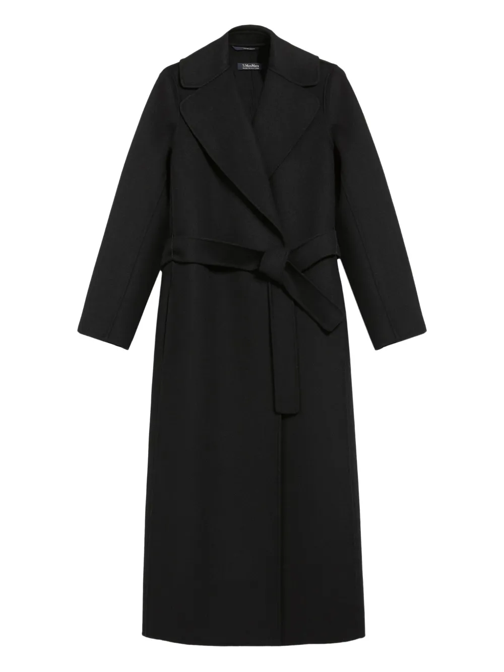 

Пальто-халат с поясом 'S Max Mara, черный
