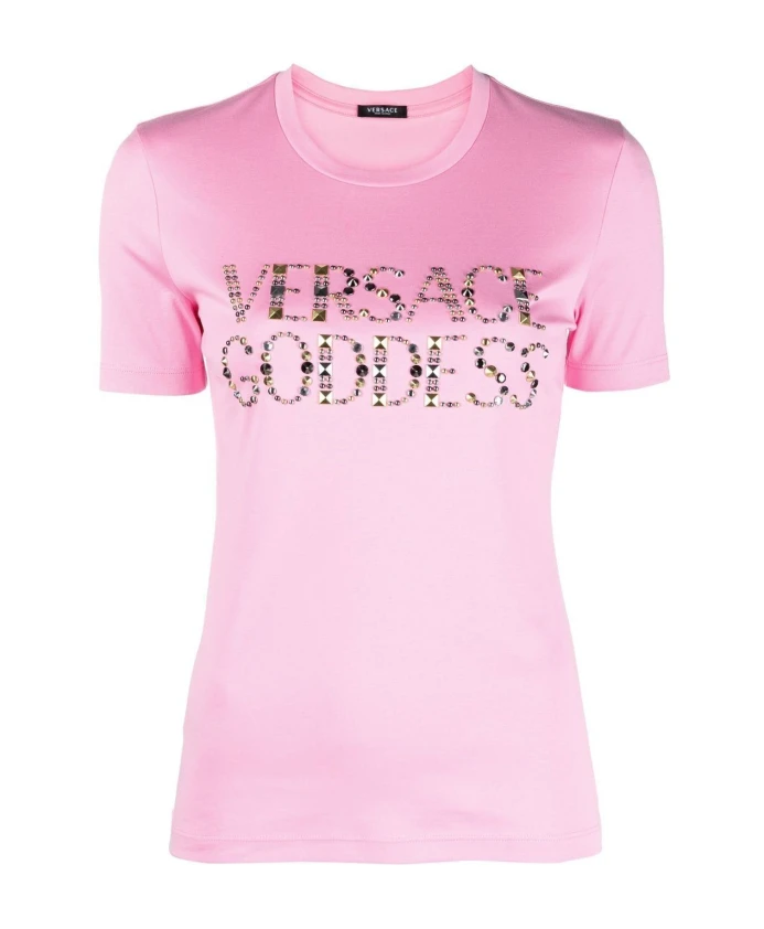 

Футболка Versace, розовый