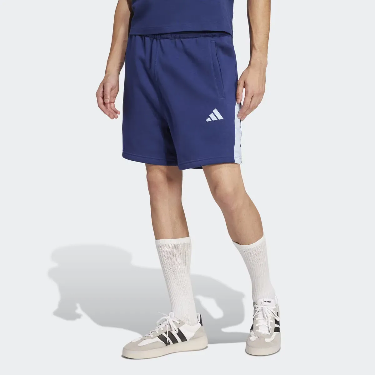 

Мужские шорты Adidas Seasonal Essentials Colorblock, синий