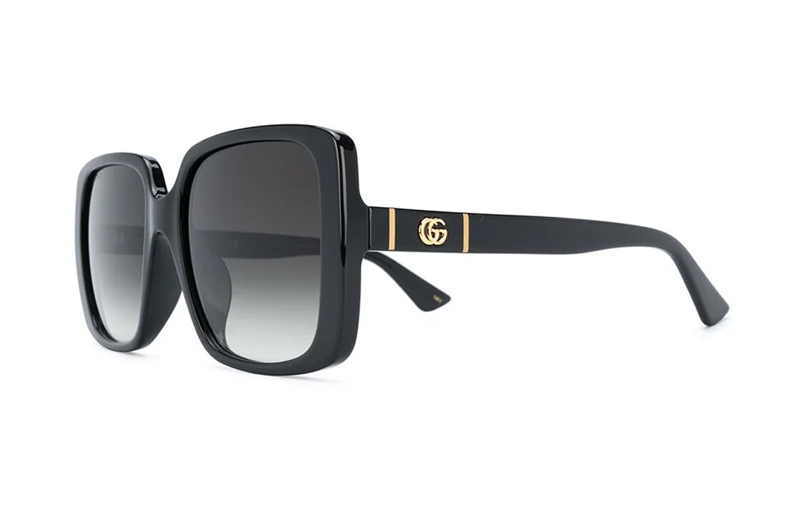

Очки солнцезащитные женские Gucci с чехлом, черный