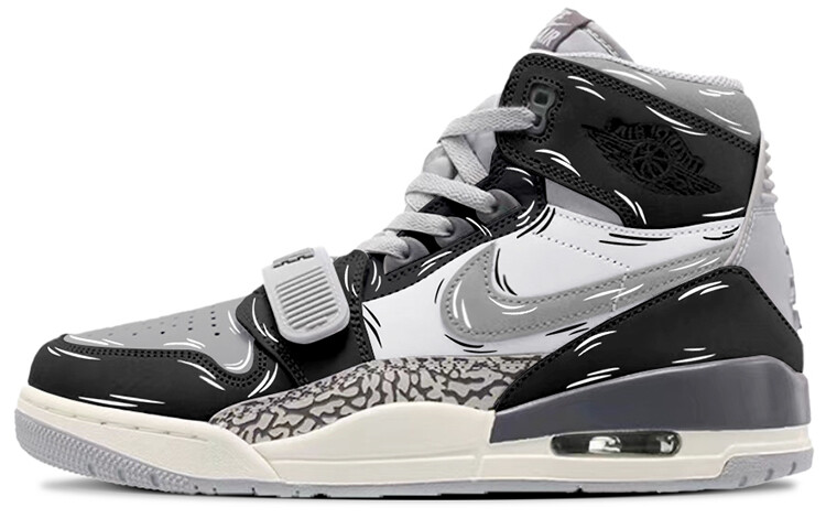

Мужские баскетбольные кроссовки Jordan Legacy 312 Vintage, Black, Черный, Мужские баскетбольные кроссовки Jordan Legacy 312 Vintage, Black