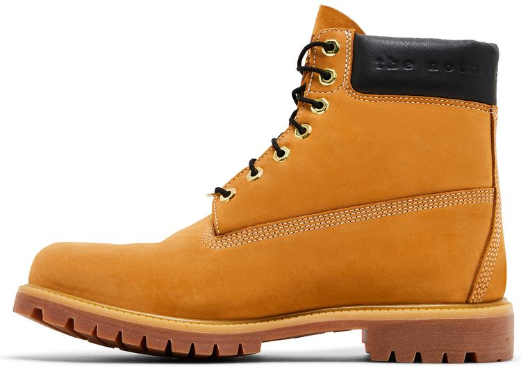 Мужские ботинки Timberland The Notorious B.I.G. из нубука, оранжевый — фото 3