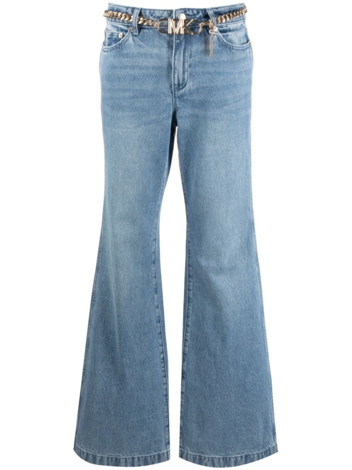 

Michael Michael Kors джинсы bootcut с поясом, синий