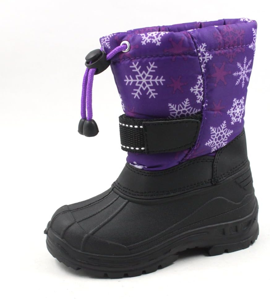 

Сапоги для холодной погоды SkaDoo (малыши/дошкольники/старшие дети) Разные цвета для мальчиков и девочек, фиолетовый