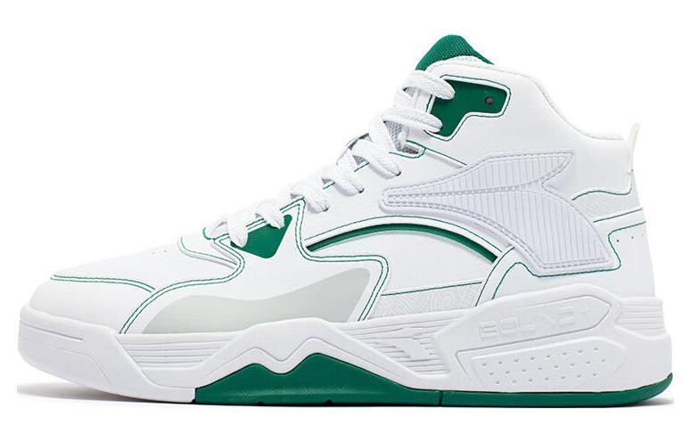 

Кроссовки 361° Xingran Skateboarding Shoes Men High-top White/green, зеленый