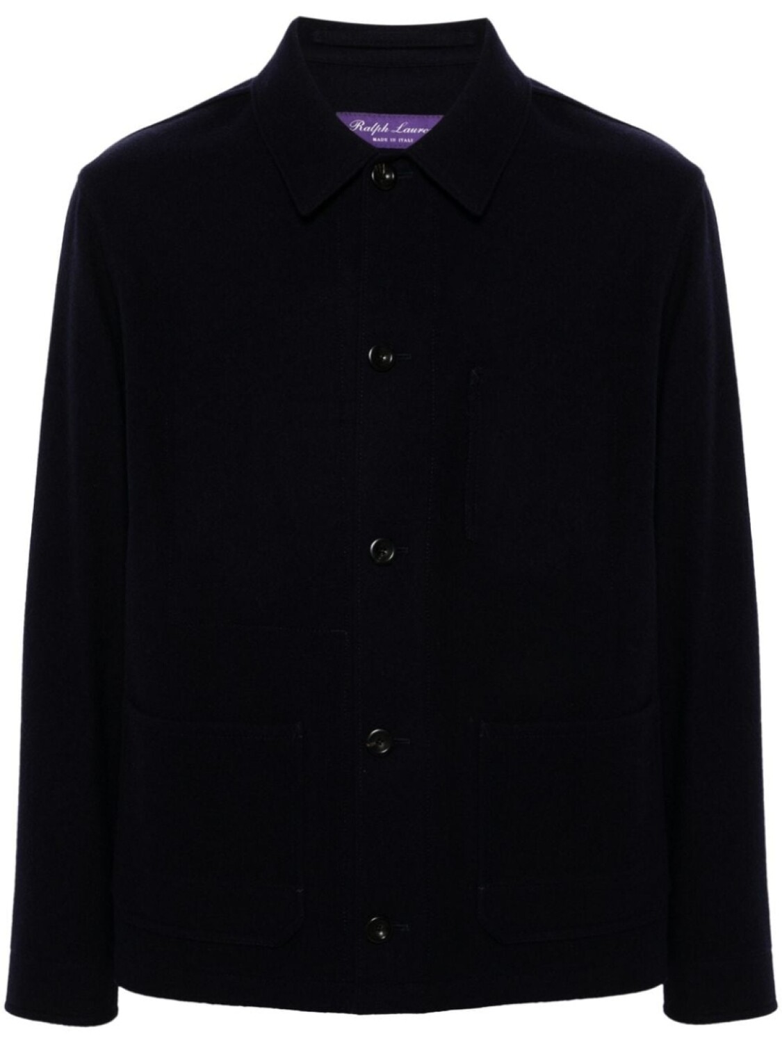 

Ralph Lauren Collection куртка из чесаной шерсти, синий