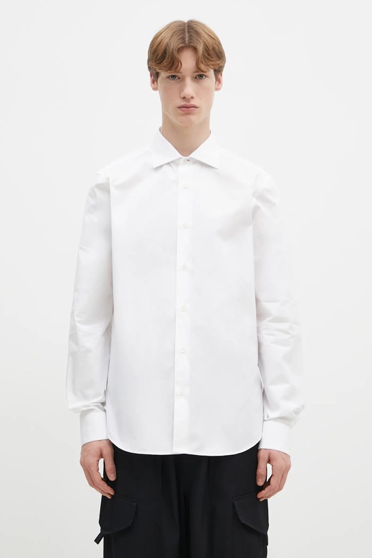 

Хлопковая рубашка Paul Smith, белый