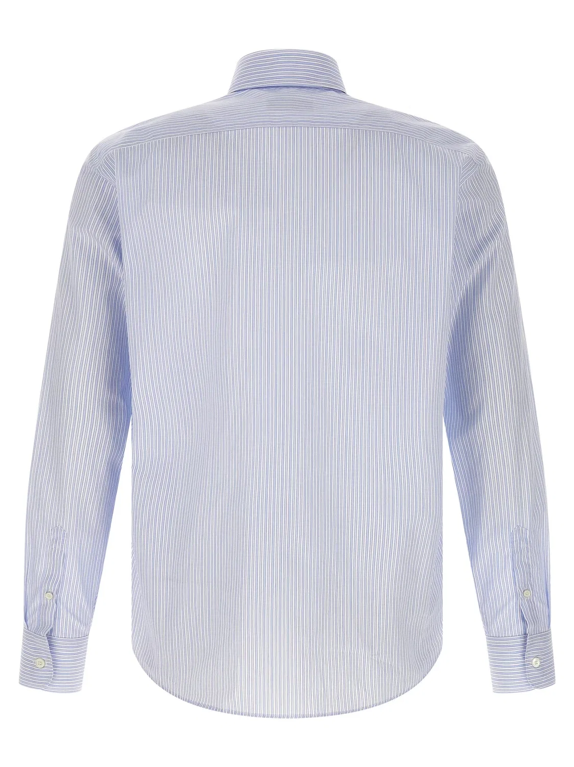 Рубашка в полоску Prada, голубой — фото 2