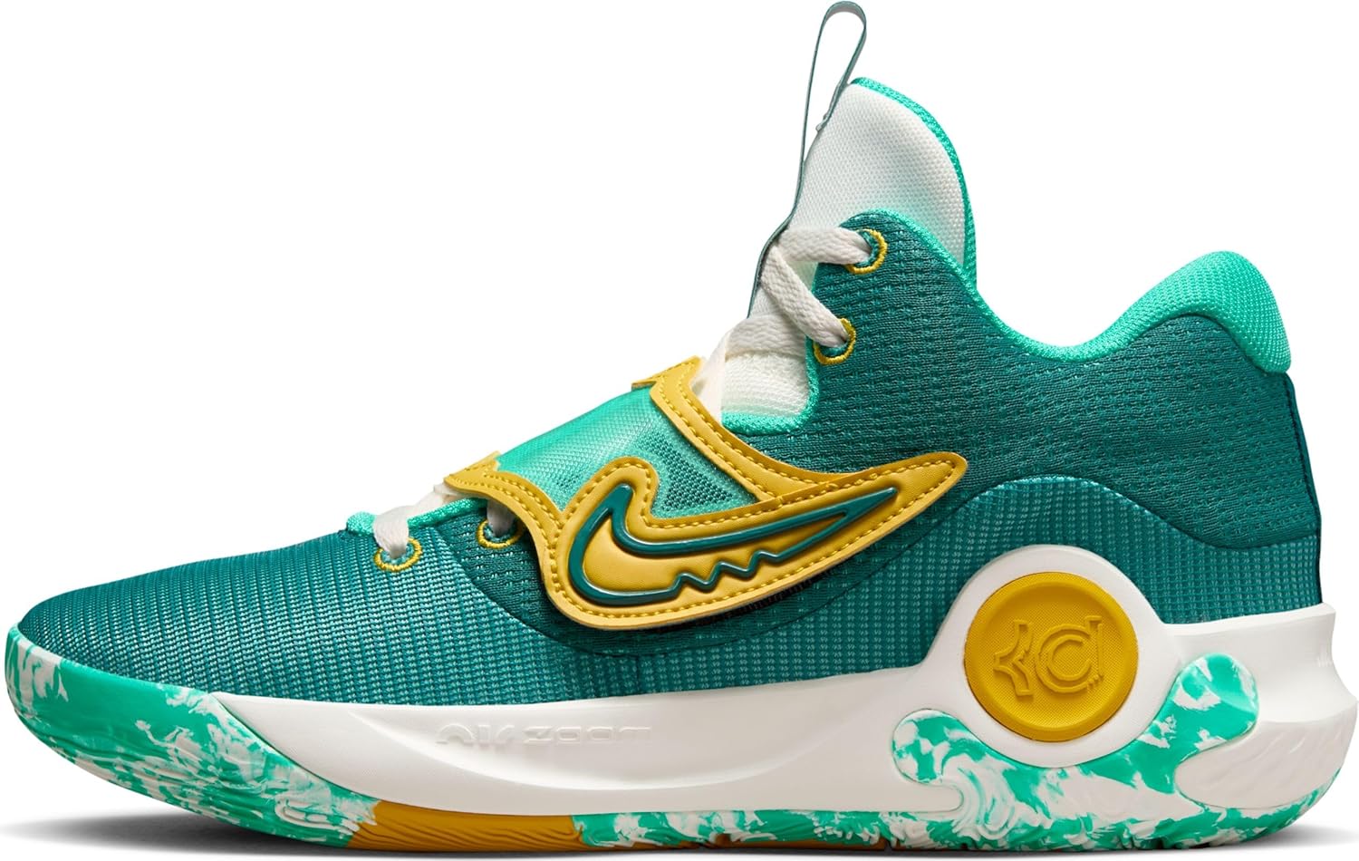 

Мужские баскетбольные низкие кроссовки NIKE, Clear Jade Geode Teal Sail Vivid Sulfur