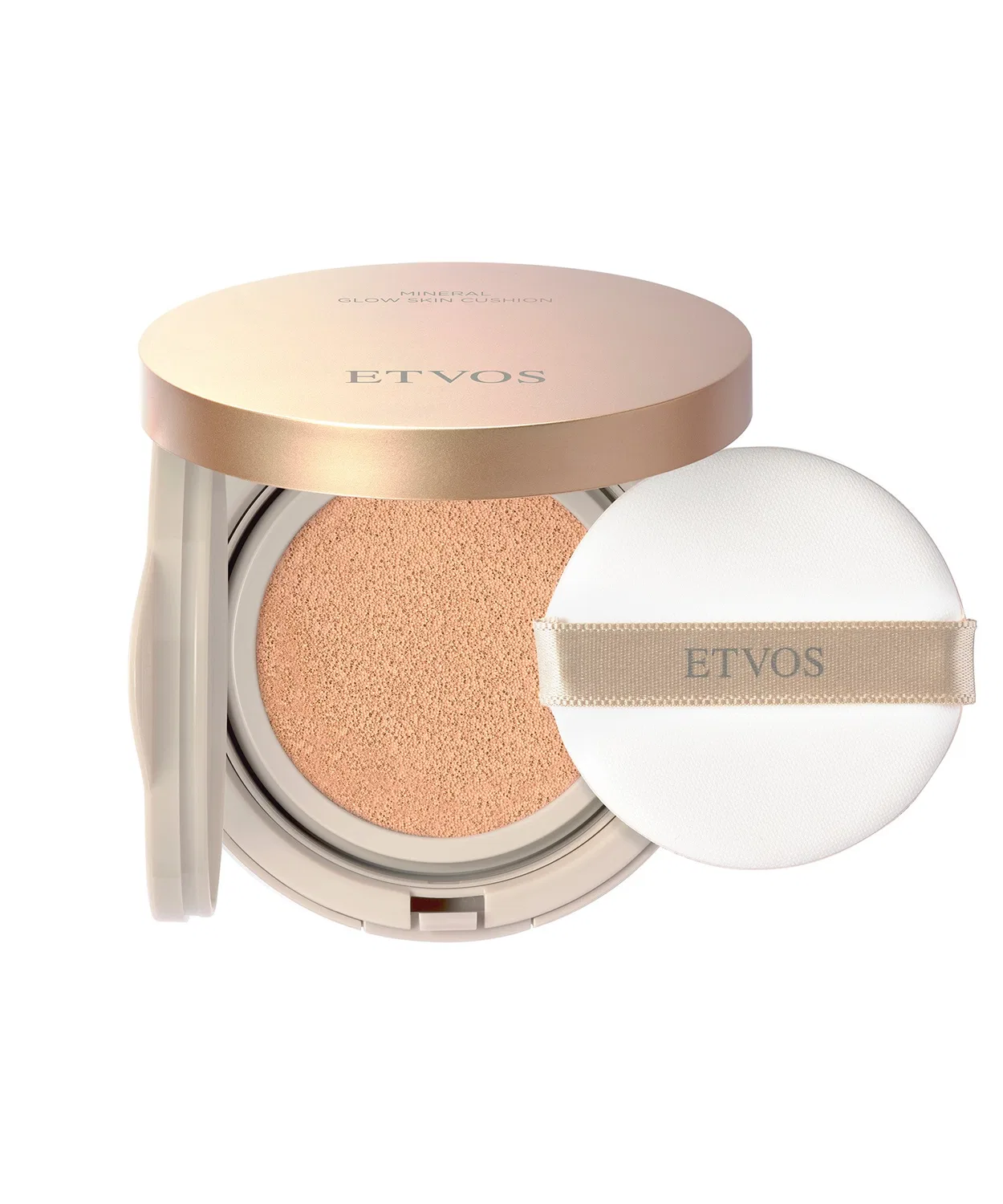 Кушон-фундамент ETVOS Минеральный Глоу Скин Кушон Light Pink 78 г