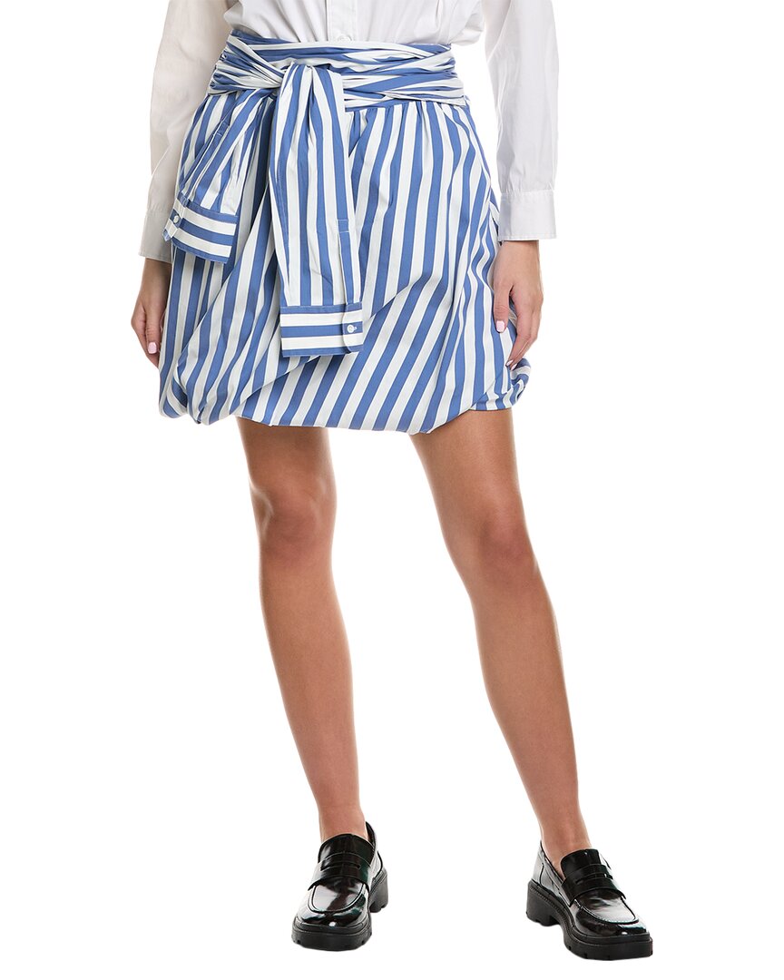 

3.1 Юбка-пузырь Phillip Lim 3.1 Phillip Lim, синий