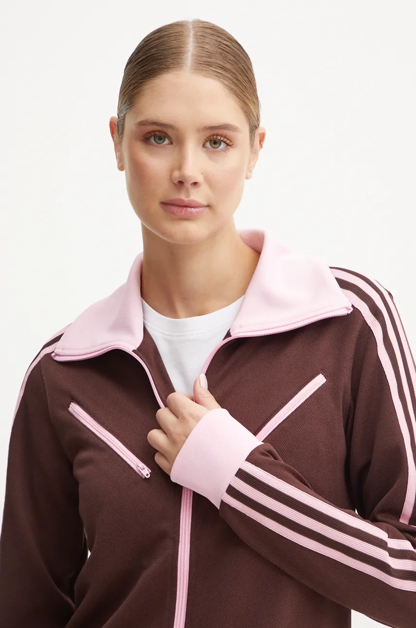 

Толстовка Montreal Tracktop adidas Originals, коричневый