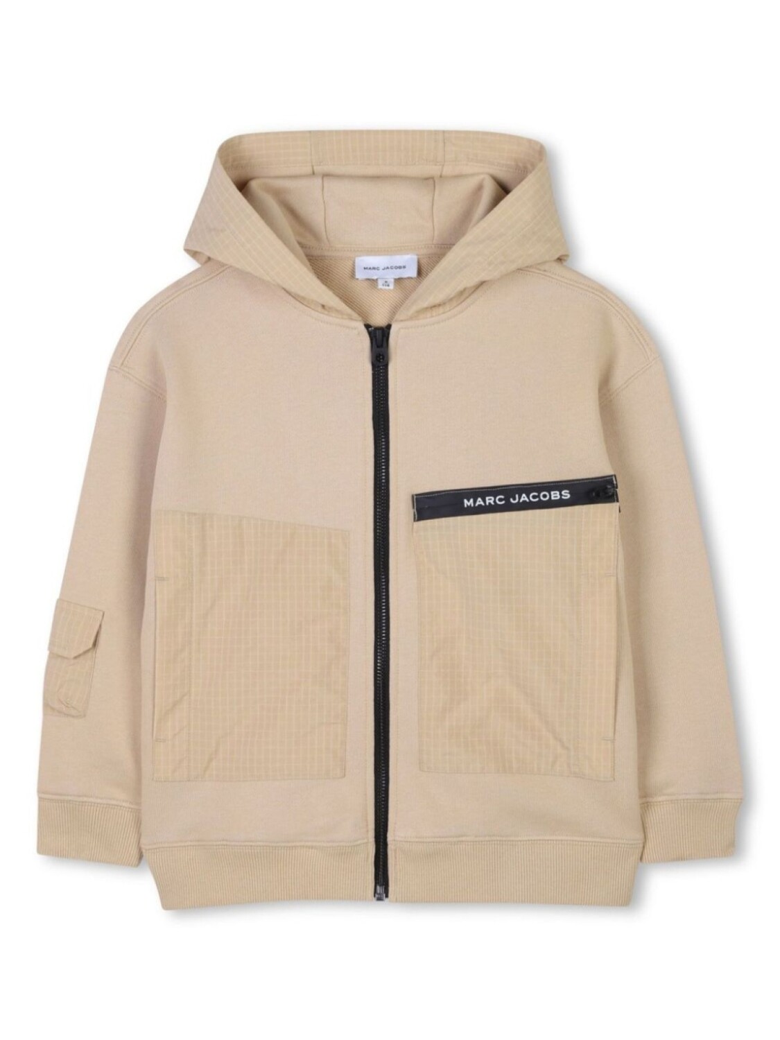 

Marc Jacobs Kids худи на молнии, нейтральный