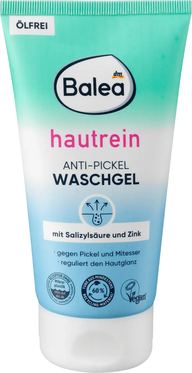 

Очищающий гель от прыщей Skin Clean 150 мл Balea