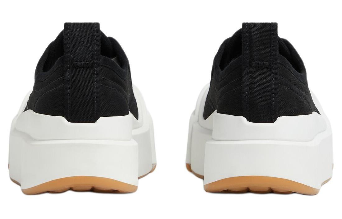 Vulcan Low Top Skateboard Shoes Men's Black White Bottega Veneta — фото 4