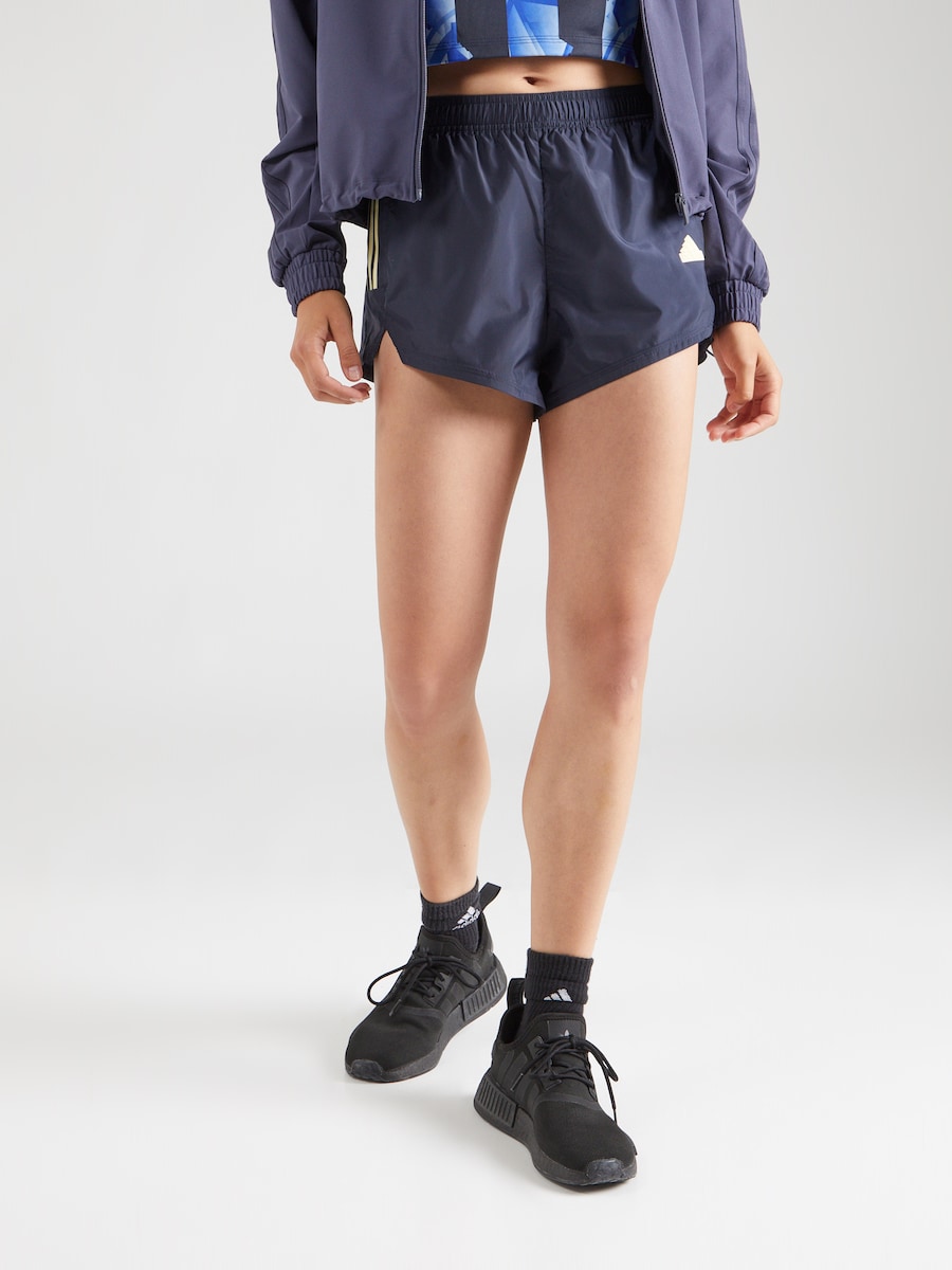 Свободные спортивные брюки ADIDAS SPORTSWEAR Tiro, темно-синий — фото 2