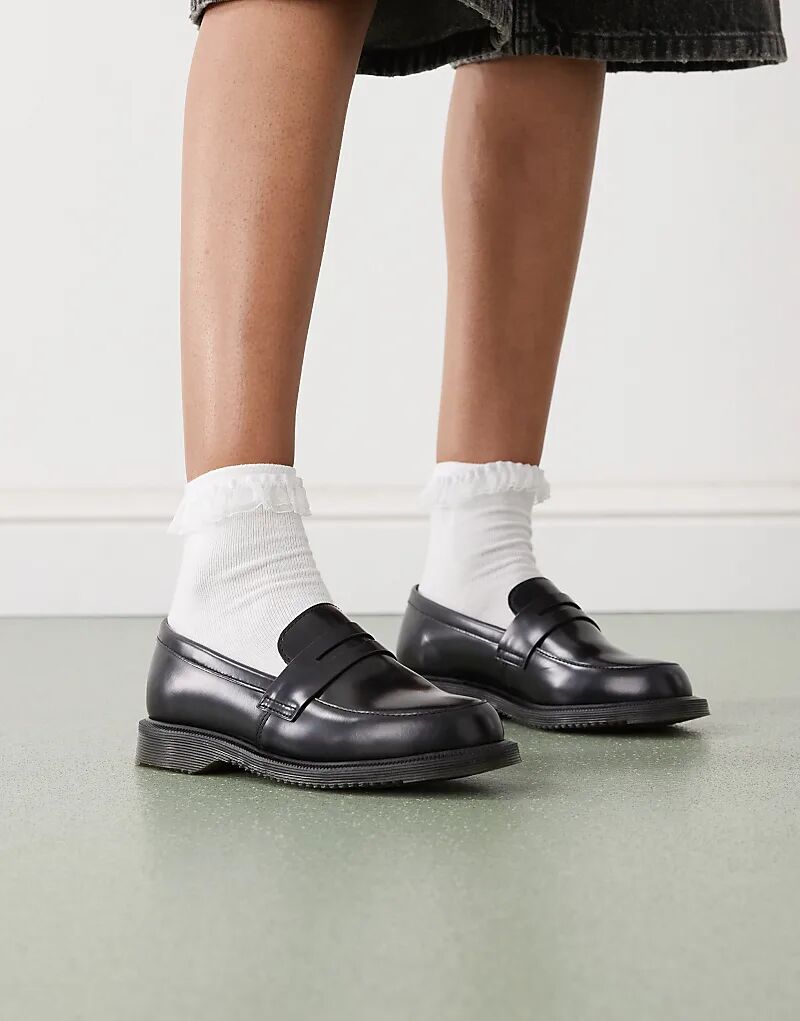 Лоферы Dr Martens Temera Kensington черного цвета